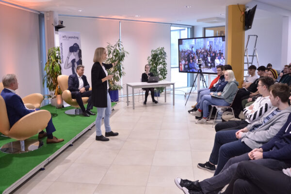 Beitragsbild - der Career Talk an der HTL Leonding